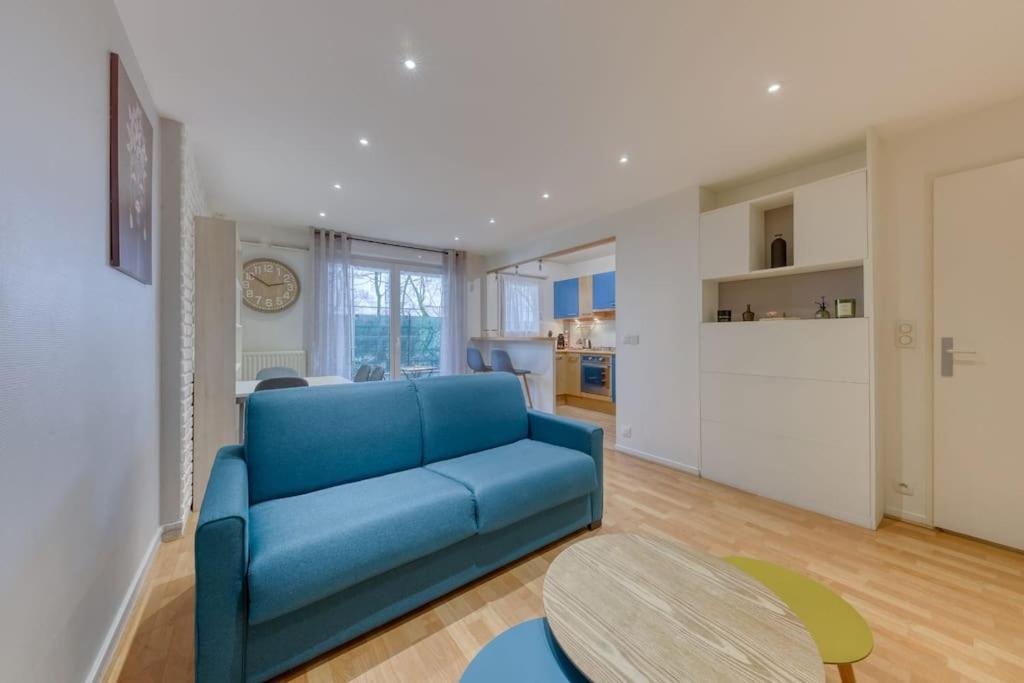 La Pepite Bleue De Nanterre Apartman Kültér fotó