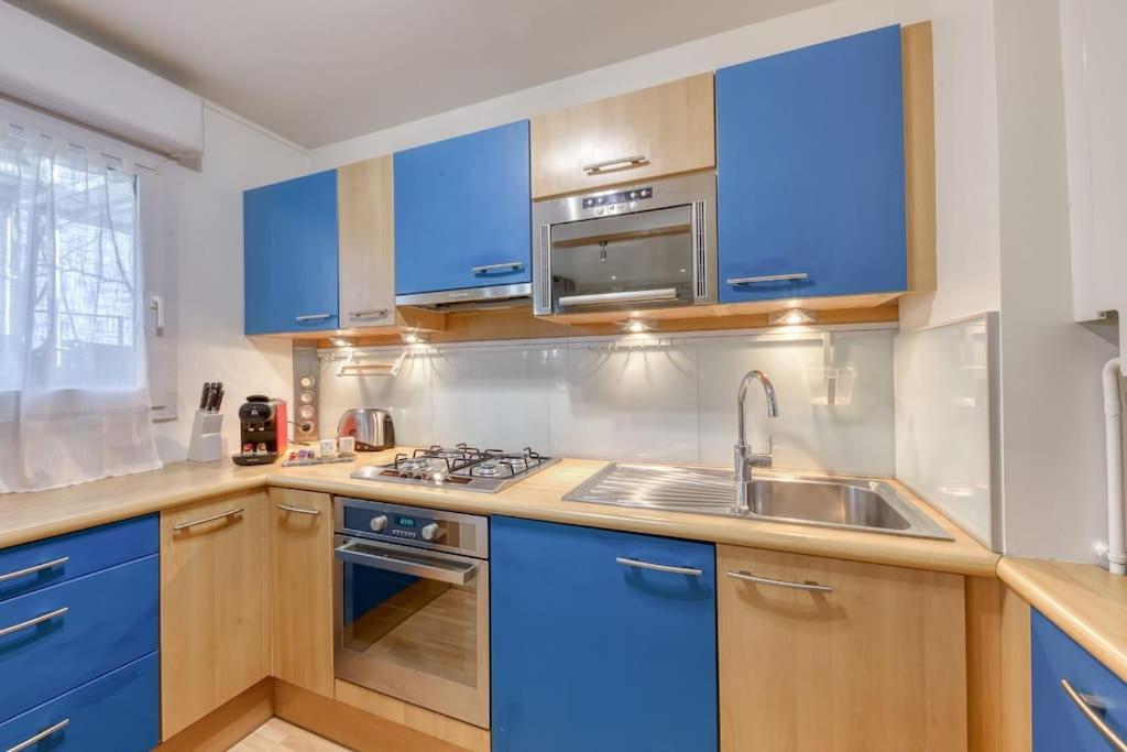 La Pepite Bleue De Nanterre Apartman Kültér fotó