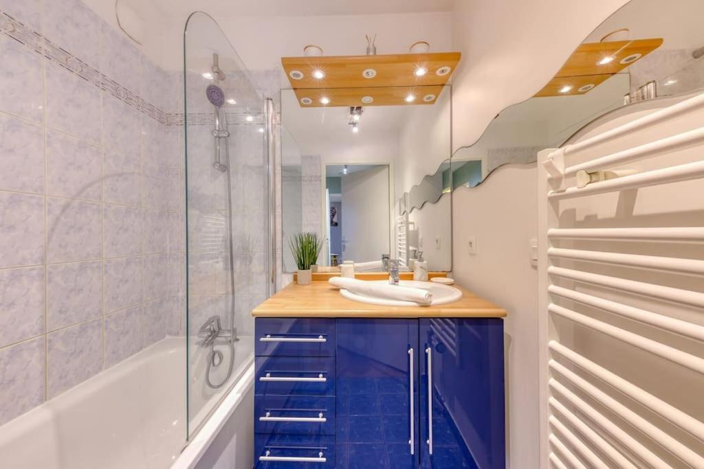 La Pepite Bleue De Nanterre Apartman Kültér fotó