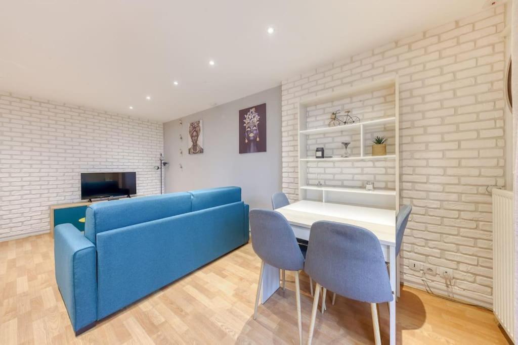 La Pepite Bleue De Nanterre Apartman Kültér fotó