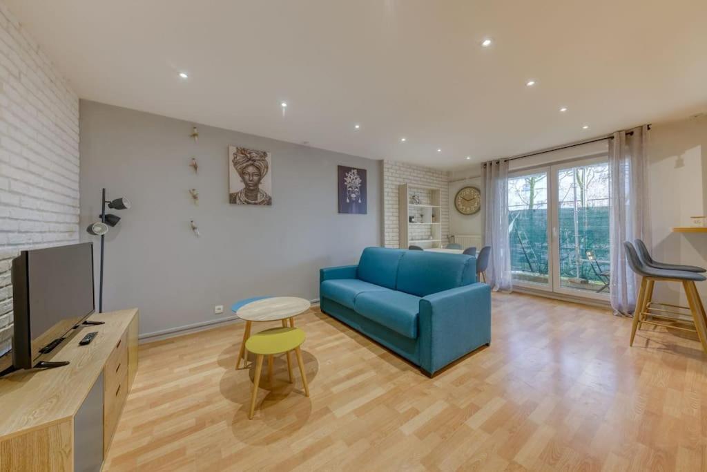 La Pepite Bleue De Nanterre Apartman Kültér fotó